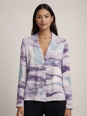 Babaton Multicolor Abstract Blouse